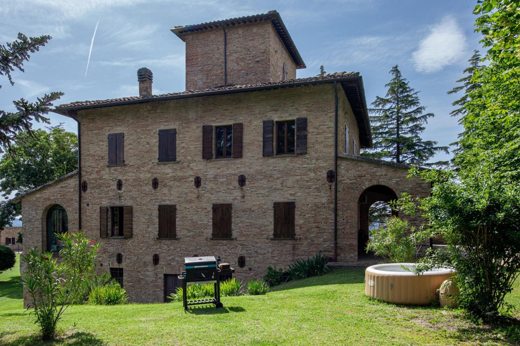 Villa Ca Paciotti Dal 1500 - Urbino E Rinascimento! Luaran gambar